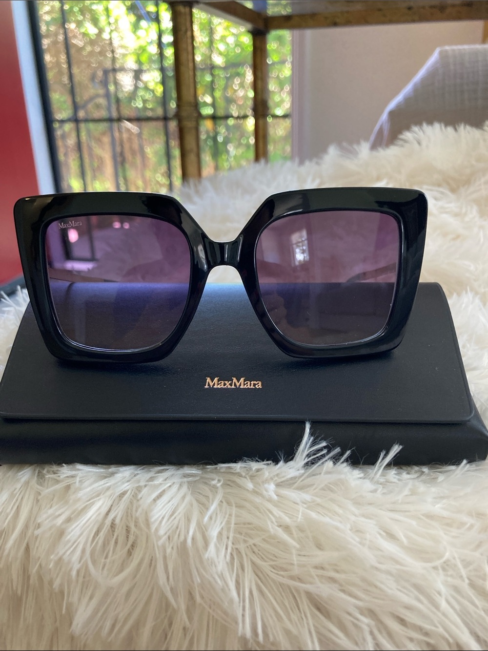Max Mara Black Sunglasses MM0051
